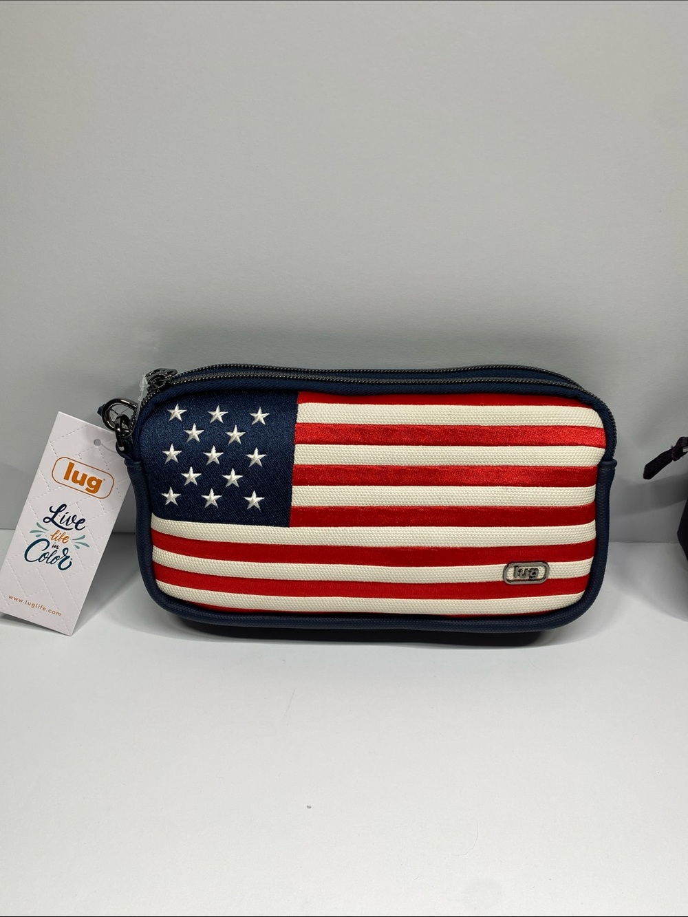 NWT Lug x America 250 Matte Luxe Coupe XL-Indigo, Limited Edition. USA Flag